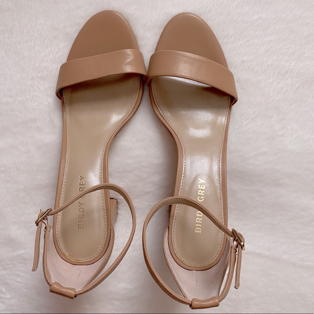 Birdy Grey Nude Block Heel